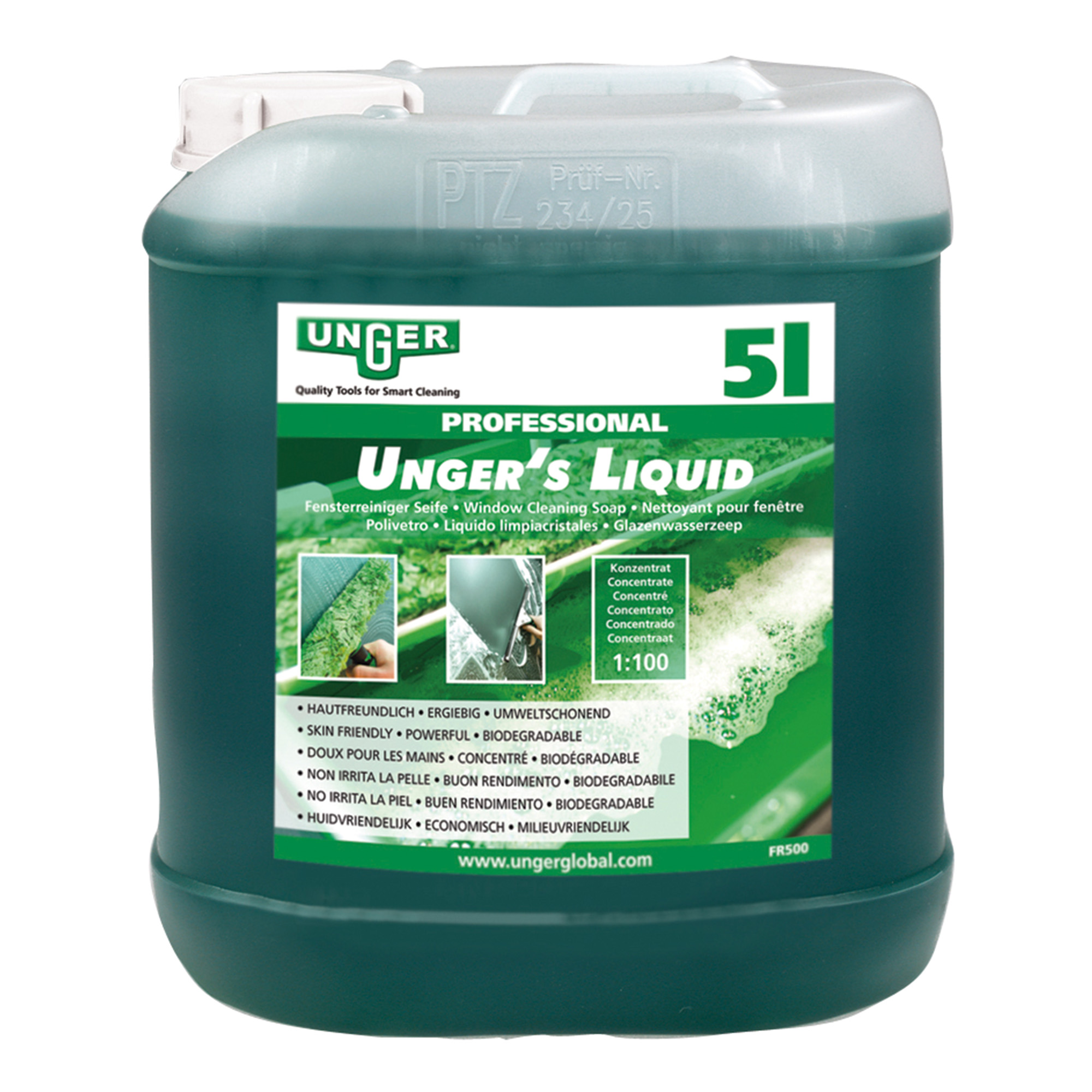 Unger UNGER's Liquid flüssige Fensterreinigungsseife