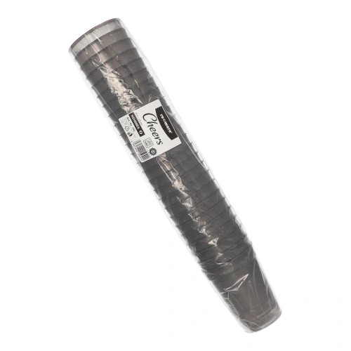 PAPSTAR Pro Pac Mehrweg-Trinkbecher PP 0,4 l Ø 9,5 cm, 12,1 cm grau, 16 x 25 Stück