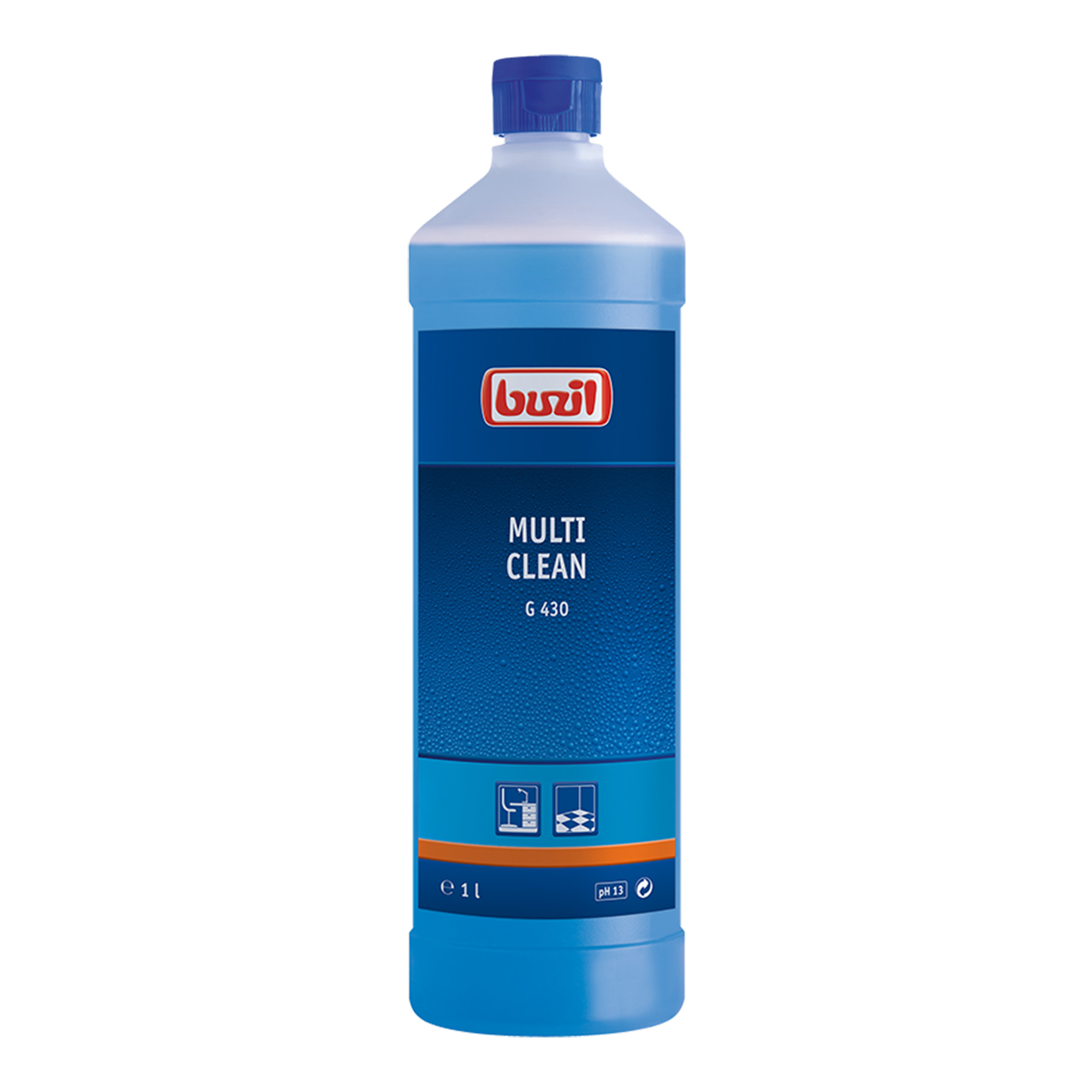 Buzil Multi Clean G430 alkalischer Aktivreiniger 1 Liter Flasche G430-0001RA_1