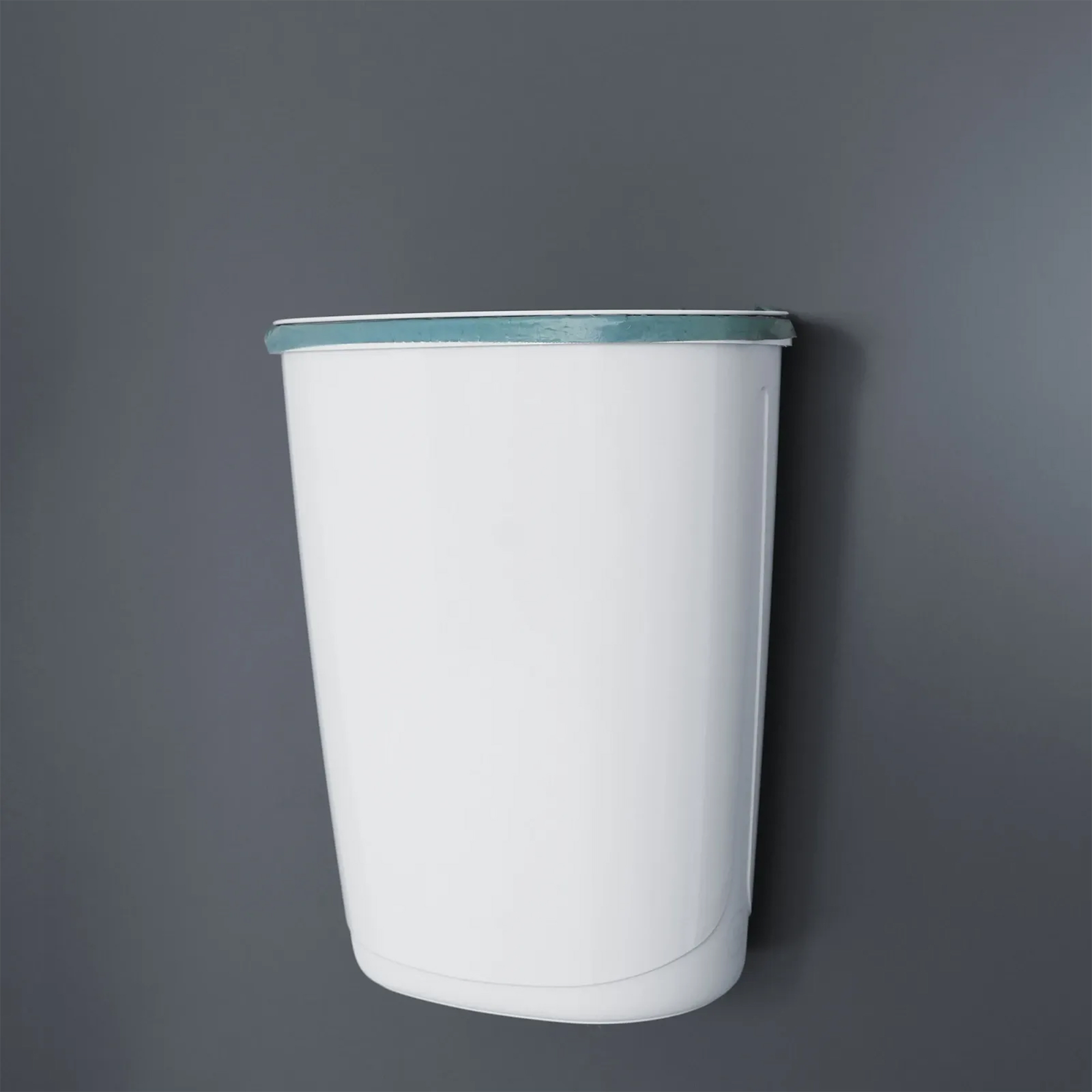 SEMYtop Mülleimer 32 Liter Kunststoff glänzend