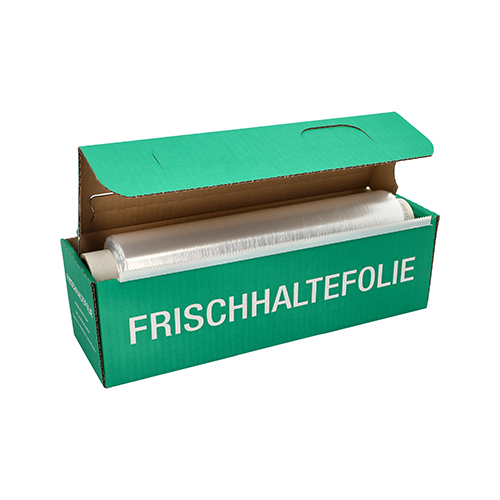 PAPSTAR Fora Frischhaltefolie 300 m x 29 cm in Faltschachtel