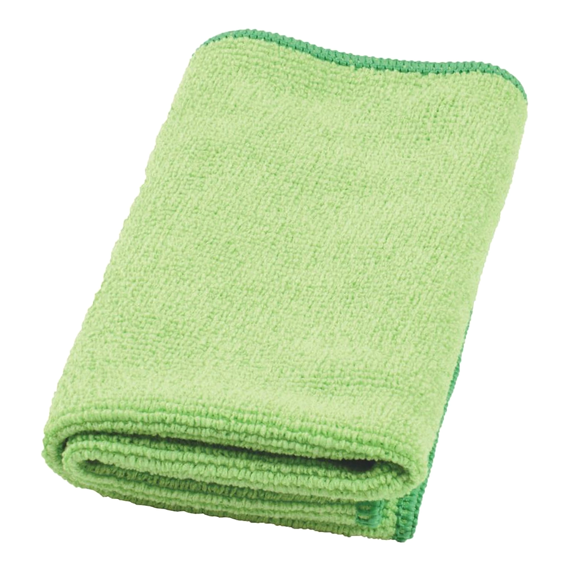 Taski Microfasertücher MyMicro Eco, 20 Stück – grünes Microfasertuch 36 x 36 cm von Taski zur Nass-, Feucht- und Trockenreinigung, langlebig und waschbar bis 300 Mal