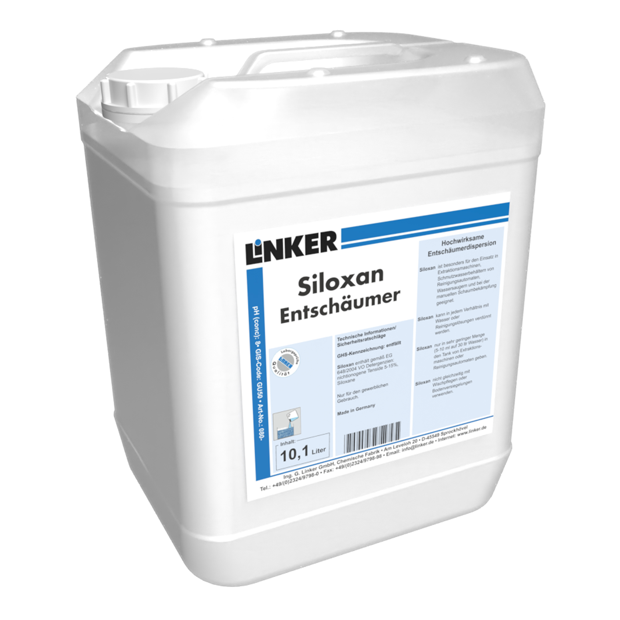 Linker Entschäumer Siloxan 10 Liter Kanister 080-10_1