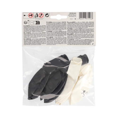 PAPSTAR Luftballons Ø 29 cm "Mr. + Mrs.", 12 x 6 Stück