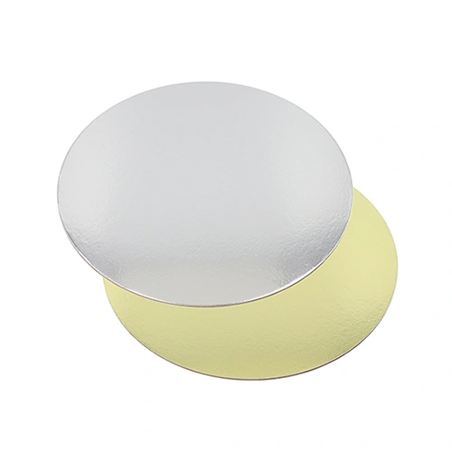 Starpak Tortenplatten rund Ø 20 cm, 0,3 cm gold/silber, 2 x 25 Stück