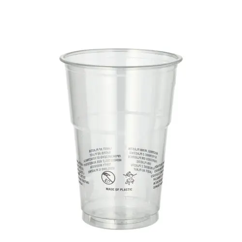 Starpak 50 Trinkbecher R-PET 0,25 l Ø 7,8 cm, 10,7 cm glasklar
