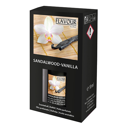PAPSTAR "Flavour by GALA" Duftöl 10 ml Sandalwood-Vanilla