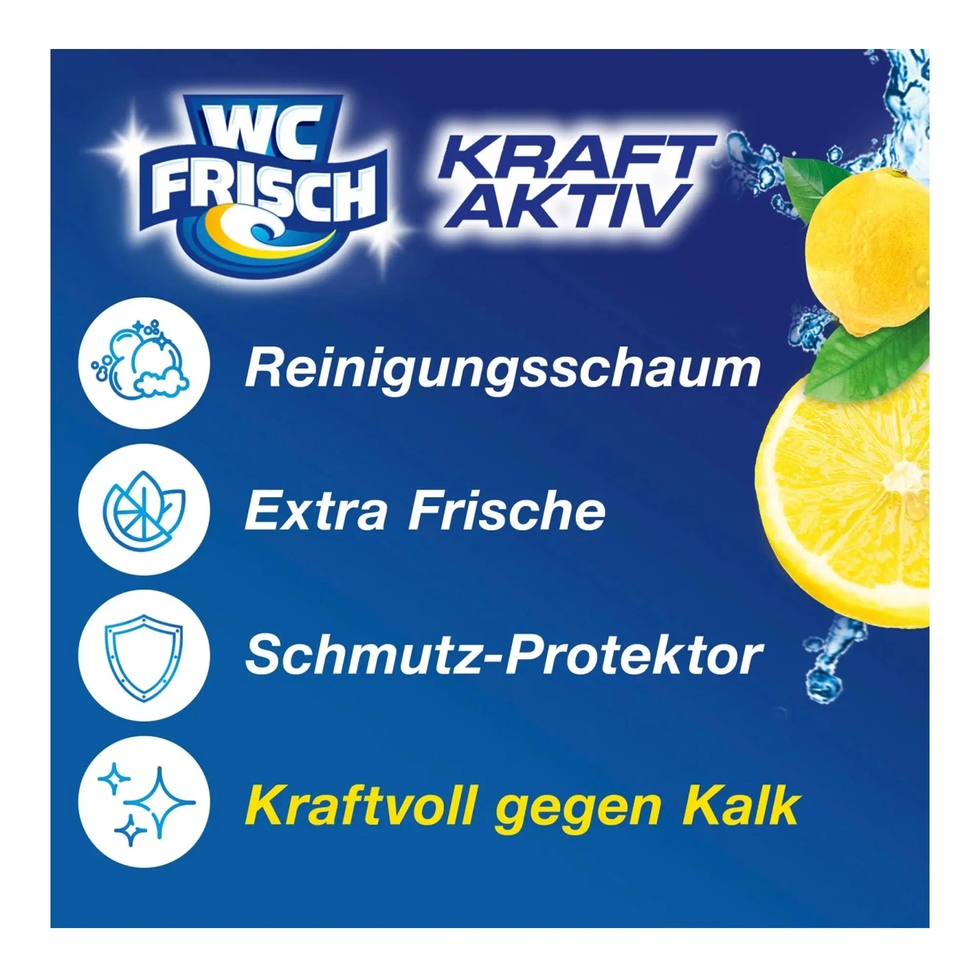 WC Frisch Kraft Aktiv WC-Reiniger Gel Lemon