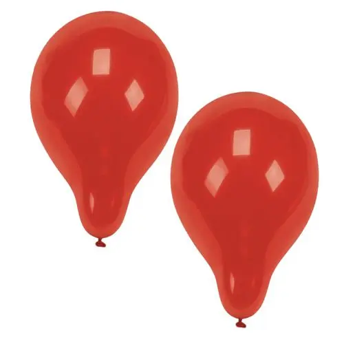 PAPSTAR 10 Luftballons Ø 25 cm rot