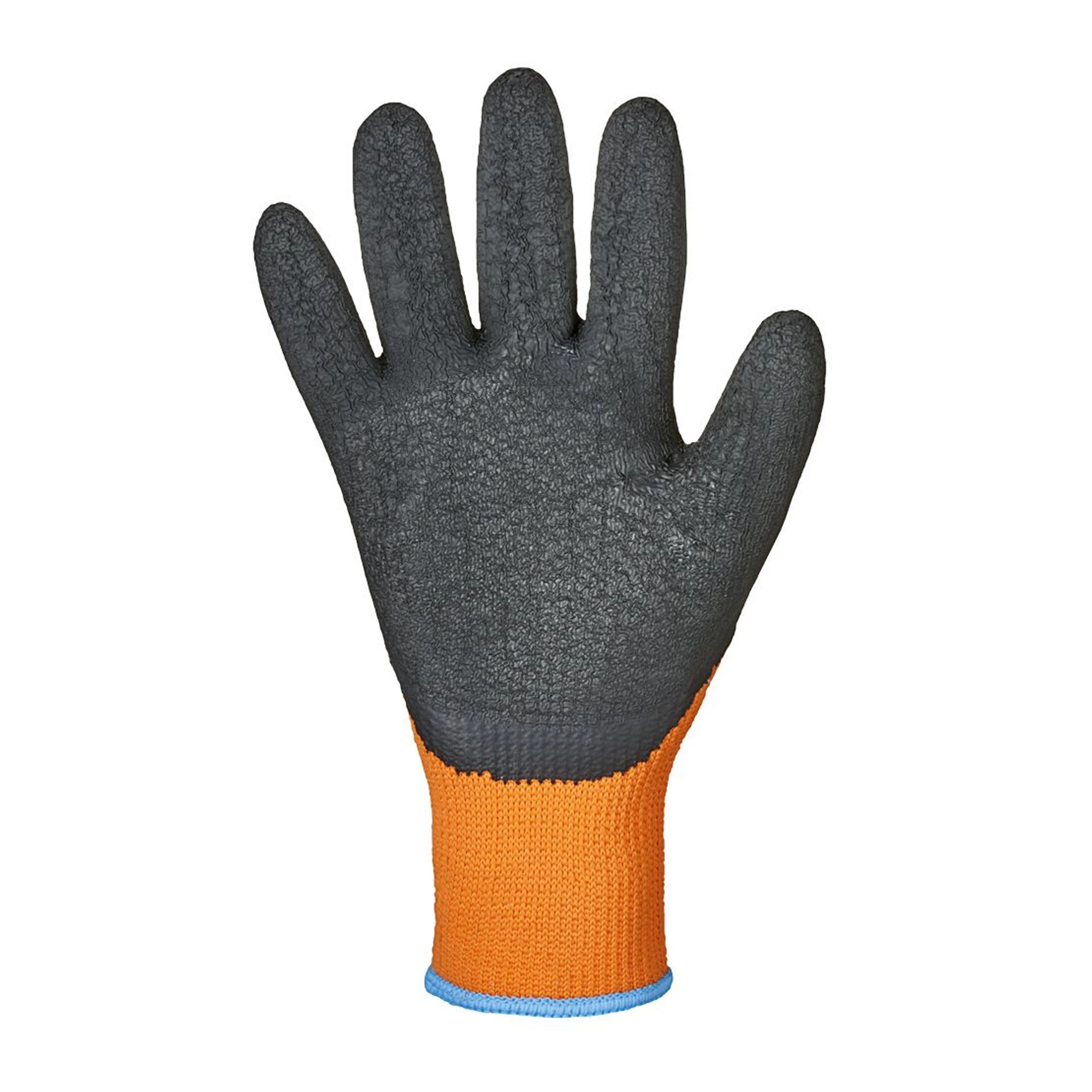 Goodjob Eco Winter 0234 Kälteschutzhandschuhe mit Latex-Beschichtung orange/schwarz, VE 120 Paar