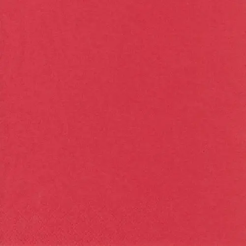 PAPSTAR Servietten, 3-lagig 1/4-Falz 40 cm x 40 cm rot aus Tissue, umweltfreundliche FSC-zertifizierte Gastroservietten in 250er Packung