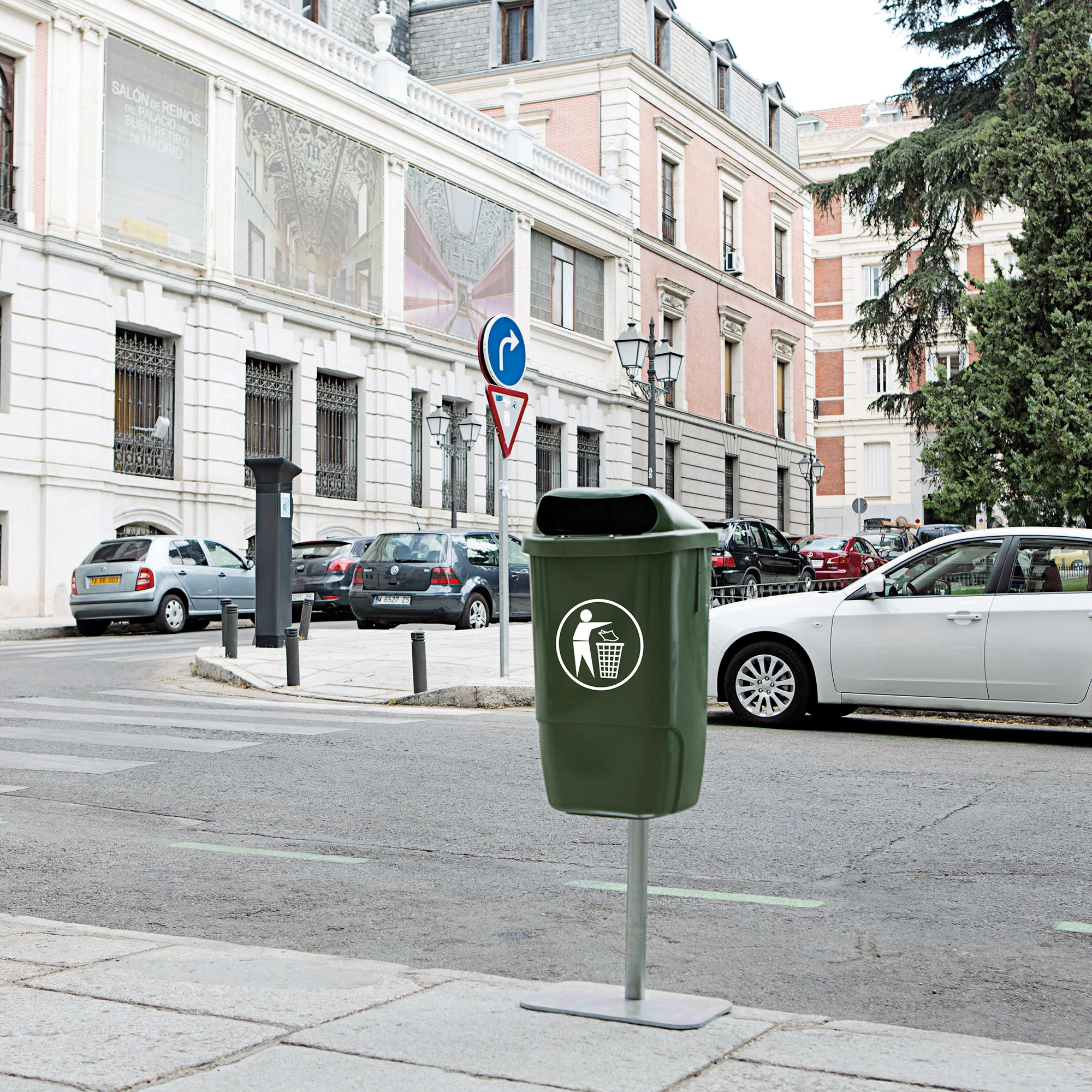 Vepa Bins h74 Außenbehälter 50 Liter 1 Einwurföffnung