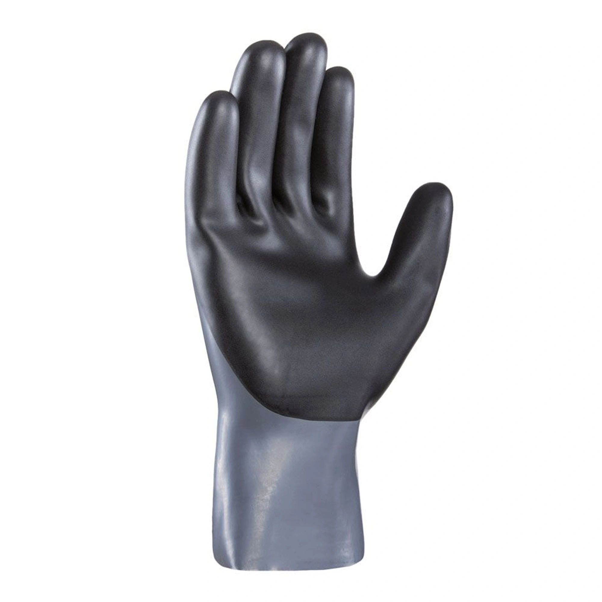 teXXor 2361 Chemikalienschutzhandschuhe mit Nitril-Beschichtung grau/schwarz, VE 120 Paar