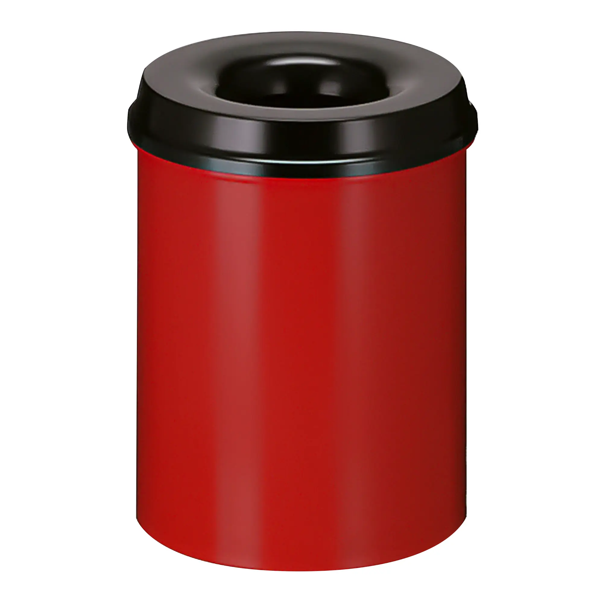 V-Part Feuerlöschender Papierkorb 15 Liter rot/schwarz 31001286_1