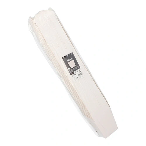 Starpak Snackboxen "ASIA" eckig 770 ml 10,3 cm x 8 cm x 6,6 cm weiß, 10 x 50 Stück