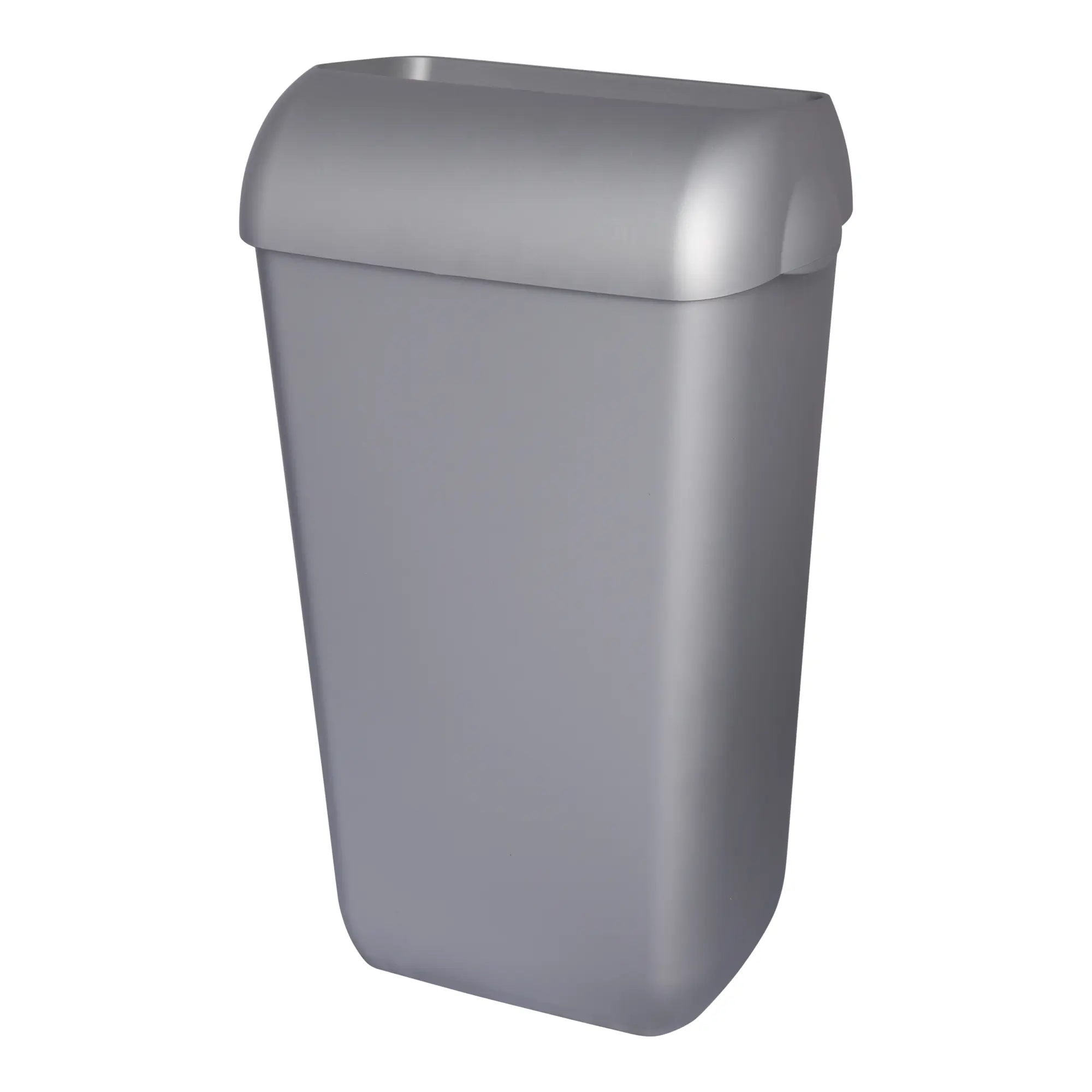 Cosmos Abfallbehälter 25 Liter Kunststoff silber/grau ME742-25E_1