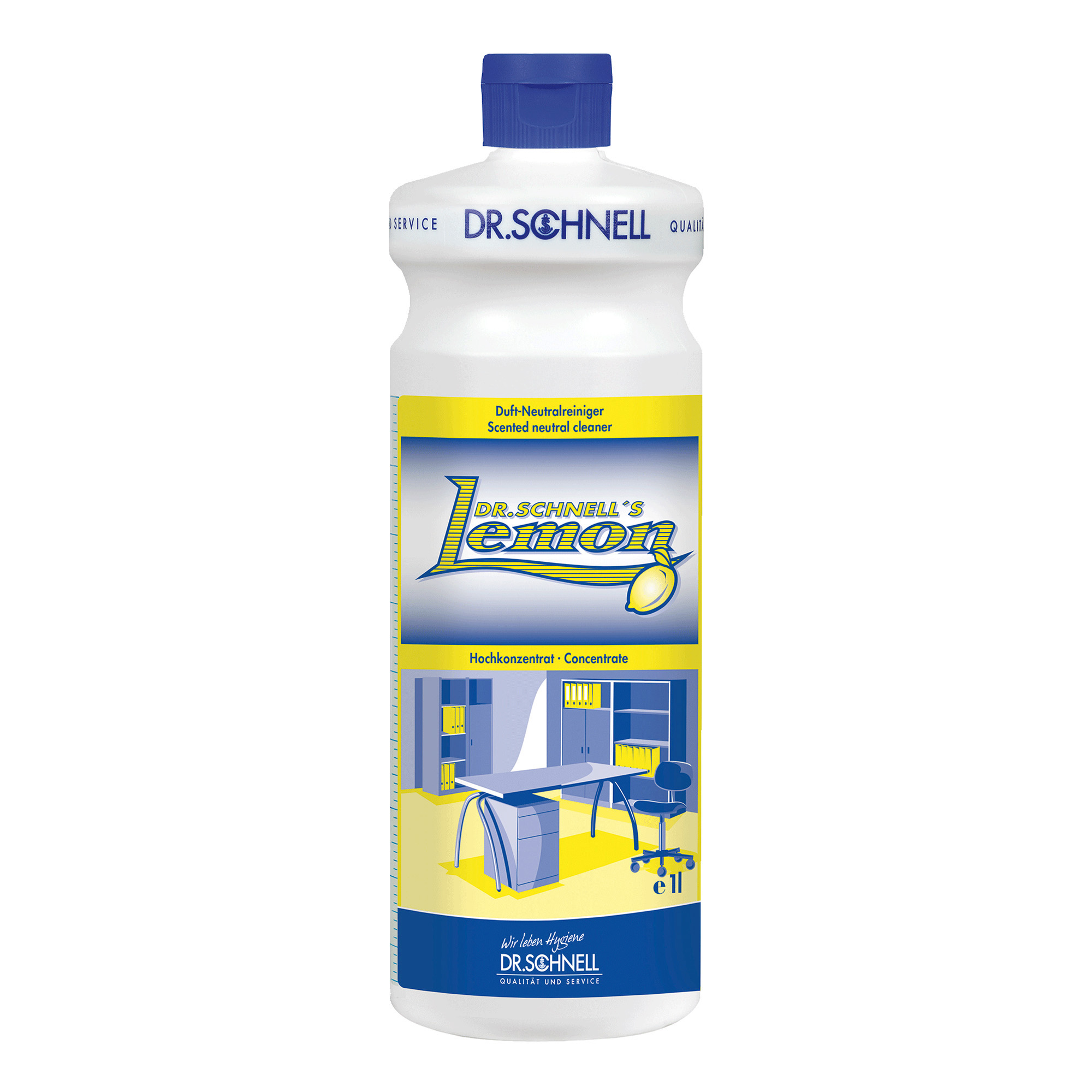 Dr. Schnell Lemon Duft-Neutralreiniger 1 Liter Flasche 00173_1