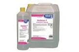 Holzhäuser Hekaton F Desinfektionslösung im 5-Liter-Kanister mit 1-Liter-Flasche, transparente Flüssigkeit mit gelben Verschlüssen