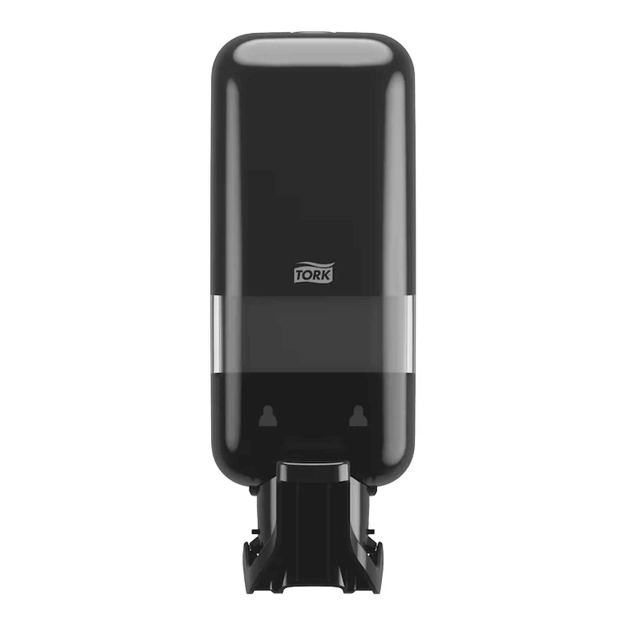 Tork Elevation Spender mit Armhebel für Seifen und Händedesinfektionsmittel S4 1000 ml, schwarzes Kunststoffgehäuse für Wandmontage, Artikelnummer 564108