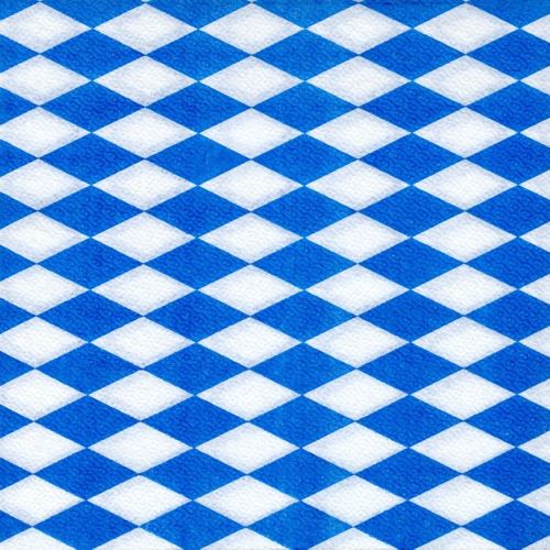 PAPSTAR 100 Servietten, 1-lagig 1/4-Falz 33 cm x 33 cm "Bayrisch Blau"