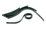 Kantenschutzband Kunststoff schwarz, flexible Schutzleisten zum Schutz von Blechkanten und scharfen Metallkanten im Fahrzeug- und Maschinenbau