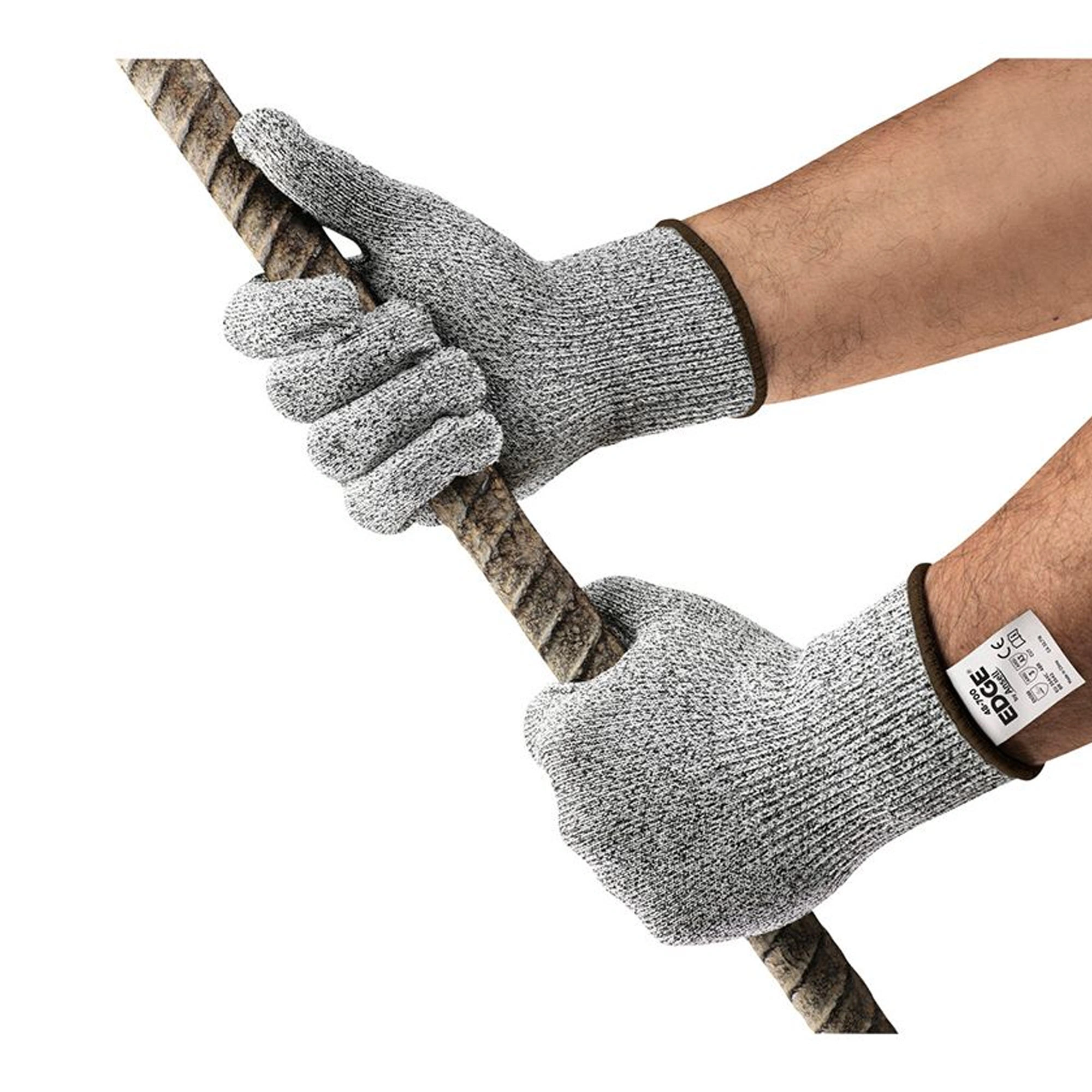 Ansell EDGE 48-700 Schnittschutzhandschuhe grau, VE 12 Paar