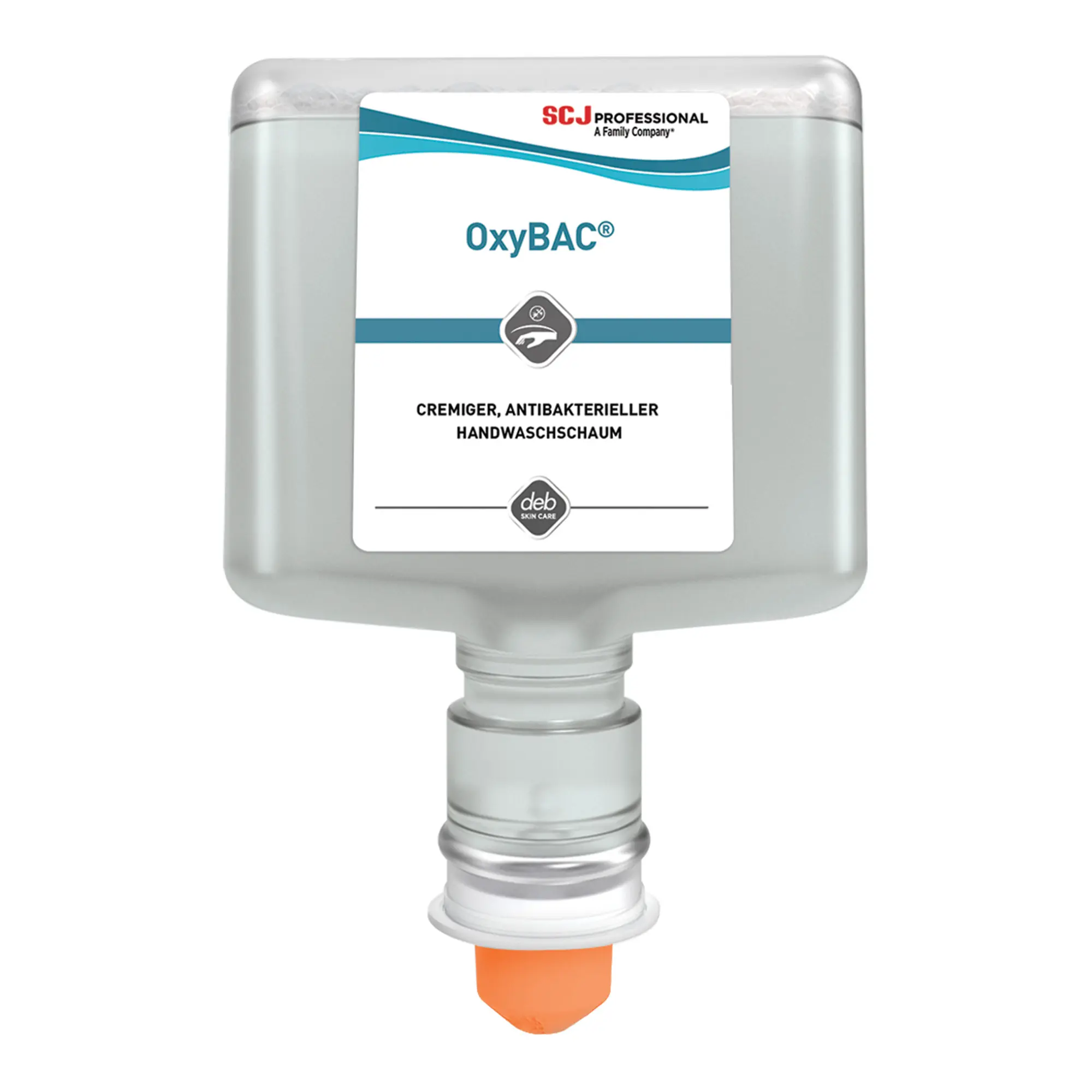 SC Johnson OxyBac FOAM Wash antimikrobieller Handreinigungsschaum 1,2 l TouchFREE-Kartusche OXY12LTFFR_1