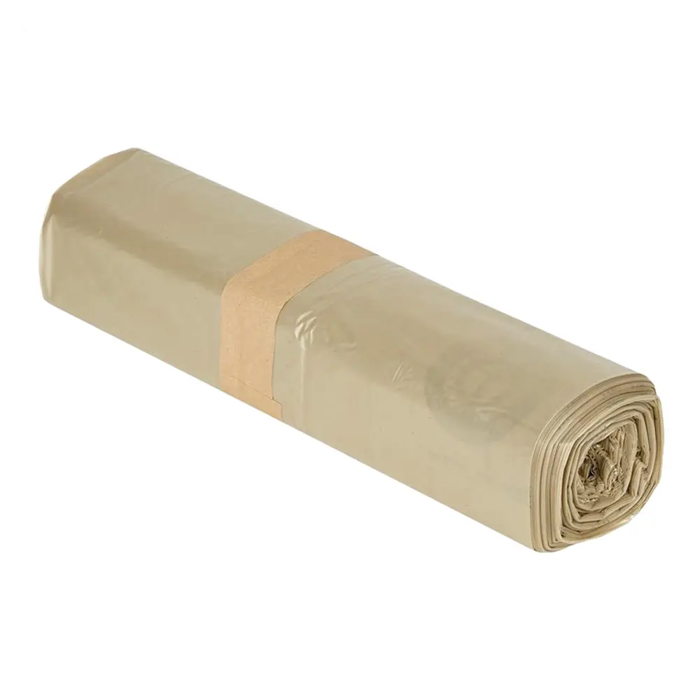 WBV Müllsäcke 120 Liter, transparent, 61 my (Typ 80) von WBV aus starker LDPE-Folie, ultra reißfest, Rolle mit transparenten Müllbeuteln, Art.-Nr. 401512