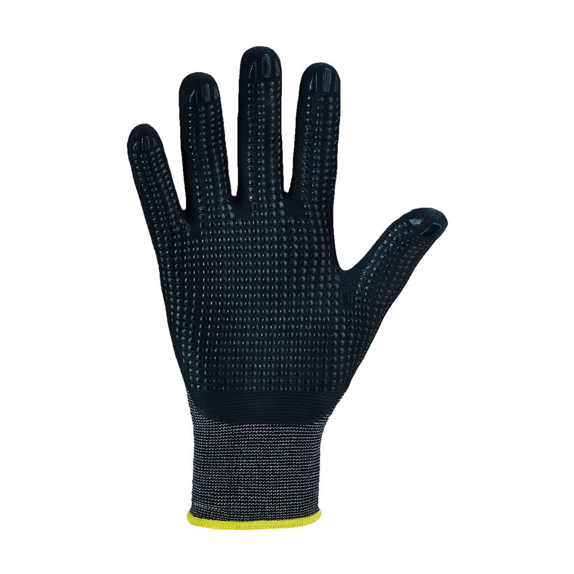 Optiflex Duramate 0683 Feinstrickhandschuhe mit Nitrilschaum und PU-Beschichtung schwarz, VE 144 Paar
