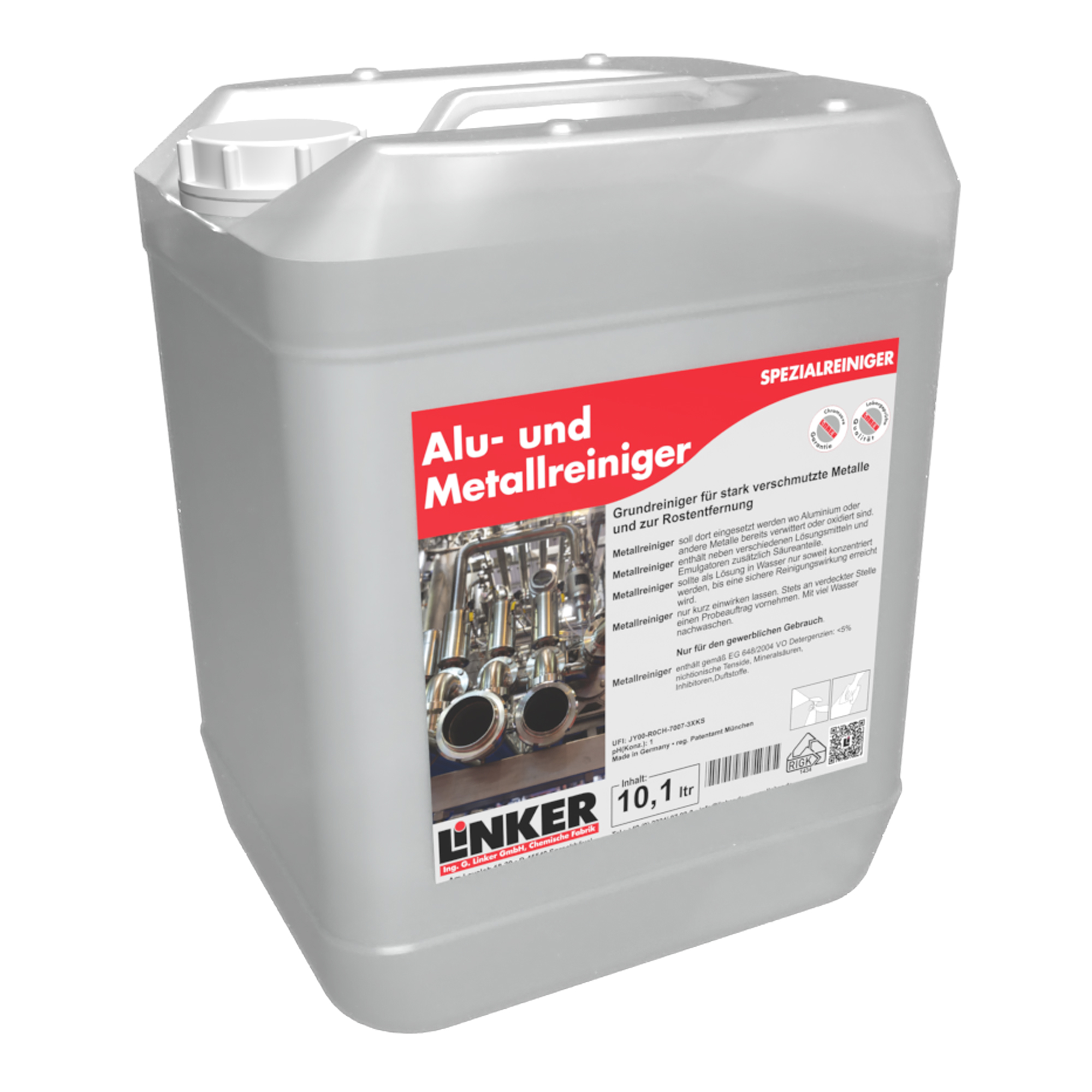 Linker Alu- Metallreiniger 10 Liter Kanister 008-10_1