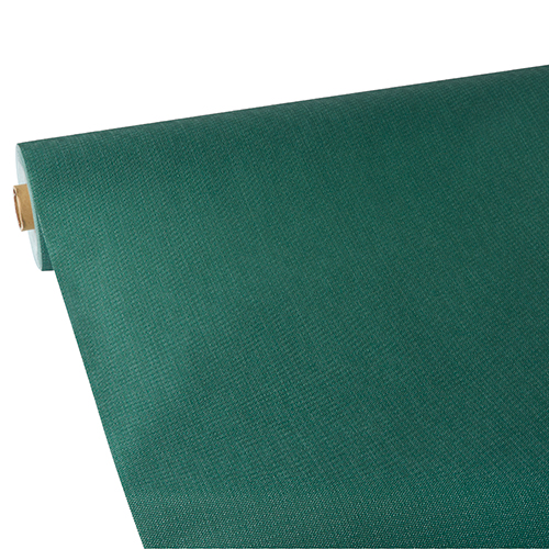 PAPSTAR Tischdecke, stoffähnlich, Vlies "soft selection plus" 25 m x 1,18 m dunkelgrün
