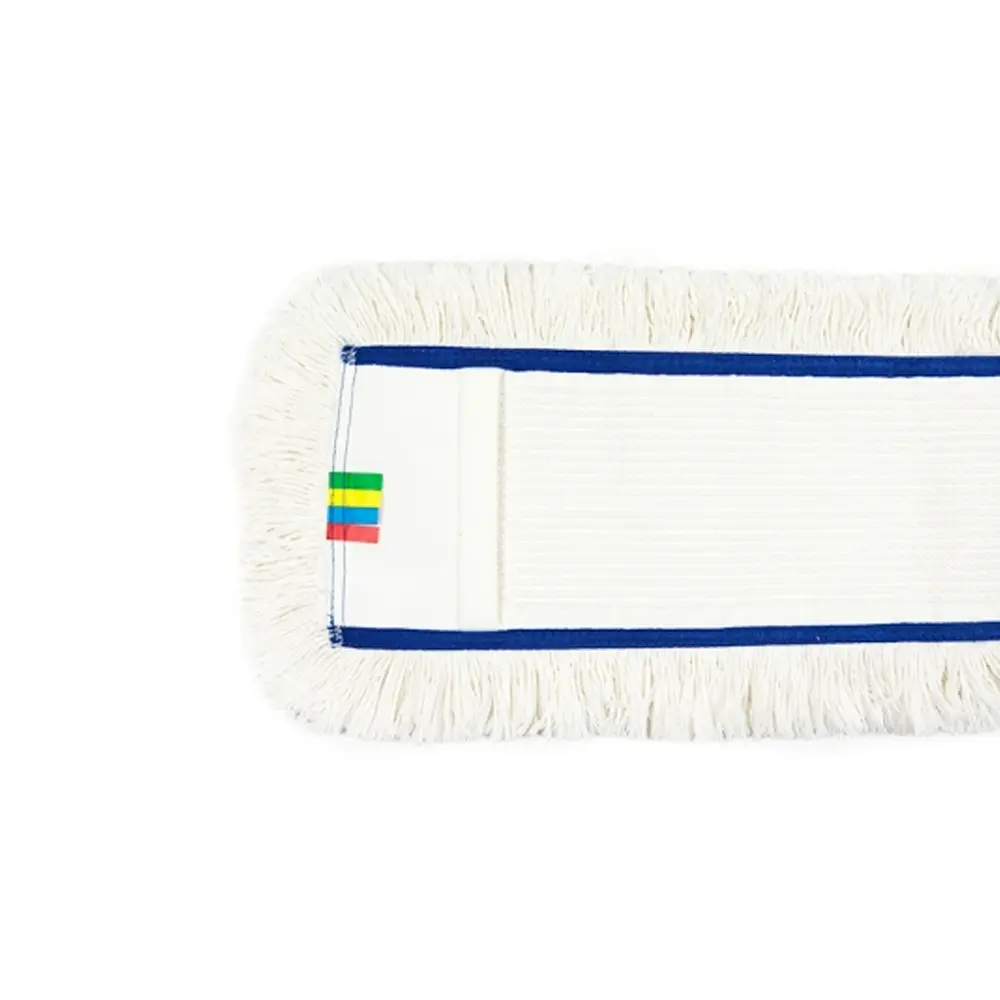 Sprintus Classic pro Baumwoll-Taschenmopp 40 und 50 cm mit stabilen Schlingen und Seitenfransen für glatte und poröse Böden