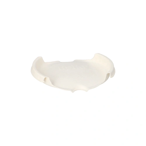 PAPSTAR Deckel für Trinkbecher Zuckerrohr Ø 9 cm weiß "liplid", 20 x 50 Stück