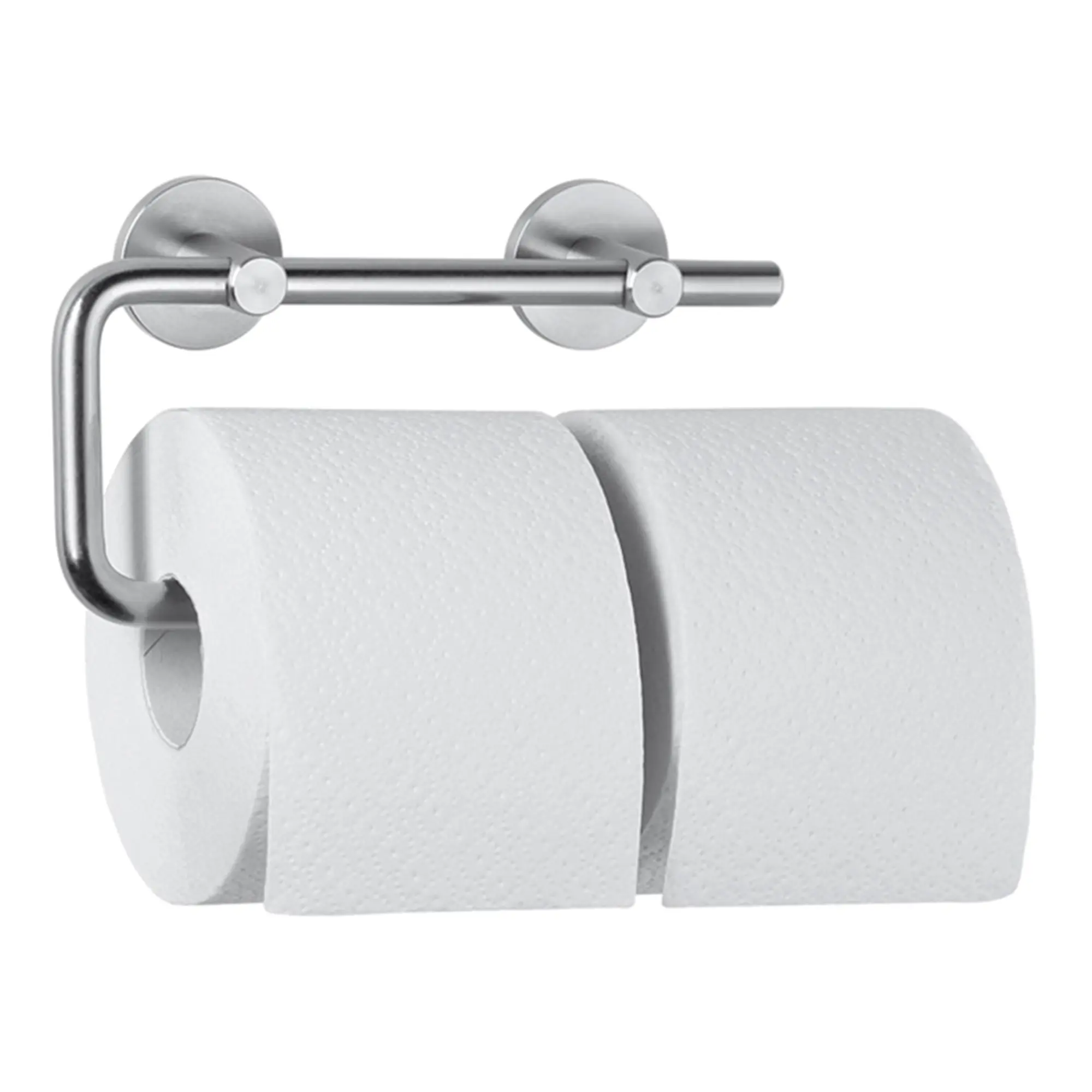 Wagner EWAR AC 252 Zweifach-Toilettenpapierhalter 2 Rollen Edelstahl matt 700252_1