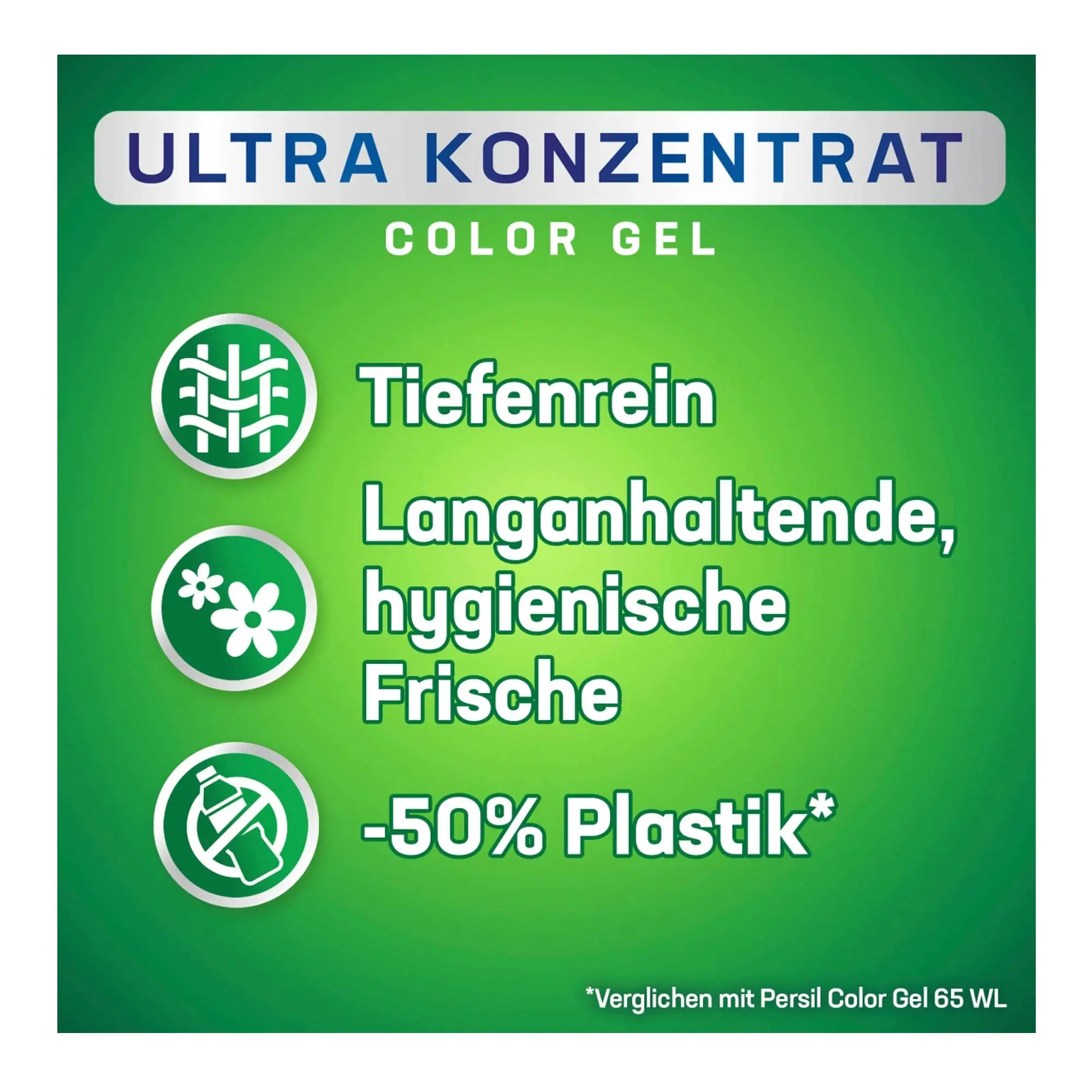 Persil Ultra Konzentrat Color Gel Colorwaschmittel, 130 Wl