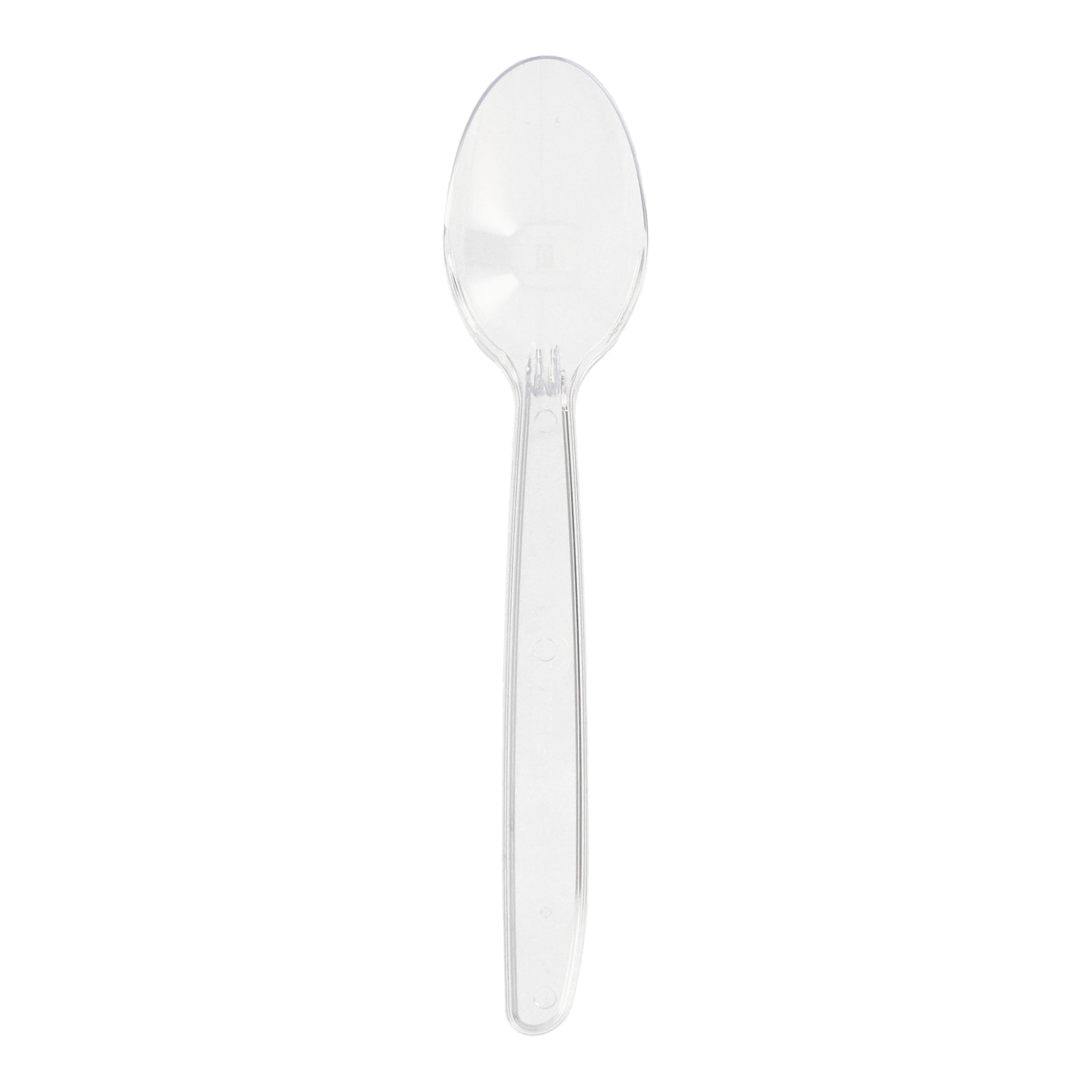 Starpak Mehrweg-Kaffeelöffel 13 cm transparent aus Polystyrol von PAPSTAR, wiederverwendbar, spülmaschinengeeignet, 20 x 50 Stück