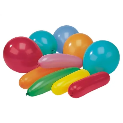PAPSTAR 20 Luftballons farbig sortiert "verschiedene Formen"