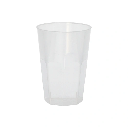 Starpak Mehrweg-Gläser für Caipirinha PP 0,2 l Ø 7 cm, 9,7 cm transluzent, 20 x 25 Stück