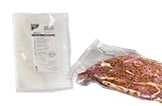 Vakuumbeutel transparent für Lebensmittel, kochfest und aromadicht zum sicheren Sous-Vide-Garen und Einfrieren, Artikelnummer 0102909