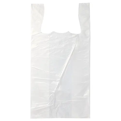 Starpak Hemdchen-Tragetaschen, weiße HDPE-Hemdchentüte 60 x 30 x 18 cm von PAPSTAR, stabil bis ca. 12 kg, Karton mit 1000 Stück