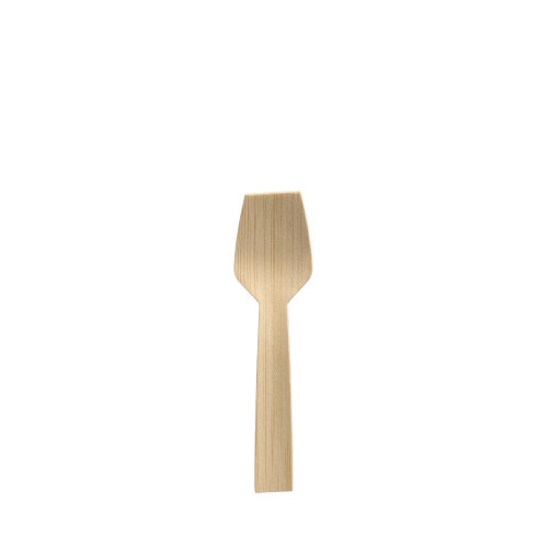PAPSTAR 50 Eislöffel, Bambus "pure" 9,2 cm