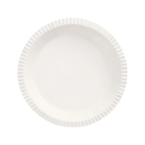 Starpak Schalen, Pappe rund Ø 19 cm, 2,4 cm weiß, 15 x 10 Stück