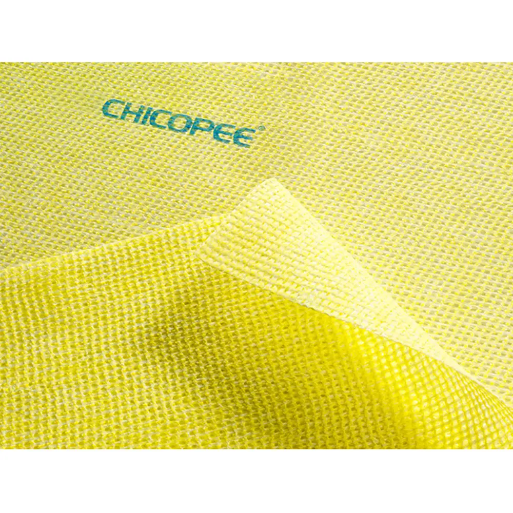 Chicopee Lavette Super Wisch- und Spültücher 51 x 36 cm, 25 Stück, gelb im Block, lebensmittelecht nach HACCP für Küchen, Kantinen und Restaurants