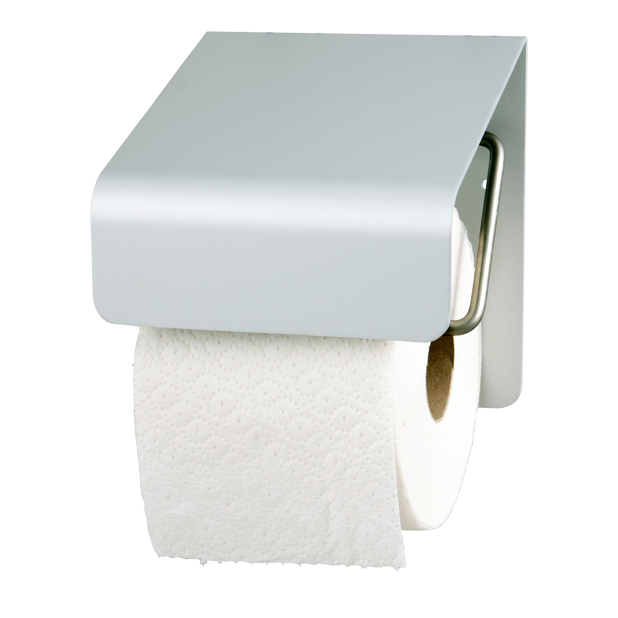 MediQo-line Toilettenpapierspender 1 Rolle MQTR1 Aluminium 8395_1