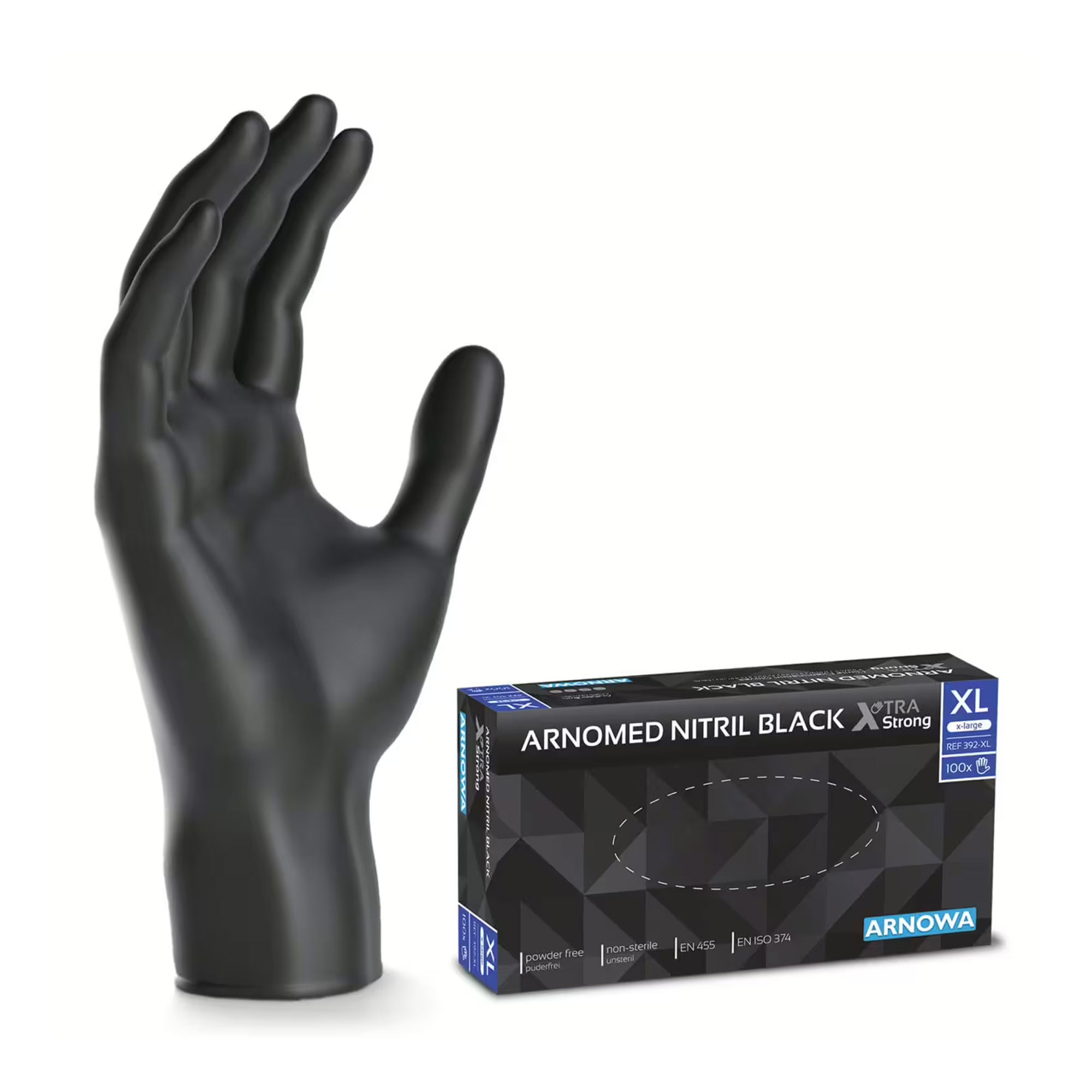 MaiMed® Diamond Grip Nitril Einmalhandschuhe, schwarz, puderfrei 1 Box = 50 Stück, Größe S (6) kaufen MaiMed® Diamond Grip Nitril Einmalhandschuhe, schwarz, puderfrei 1 Box = 50 Stück, Größe S (6) kaufen