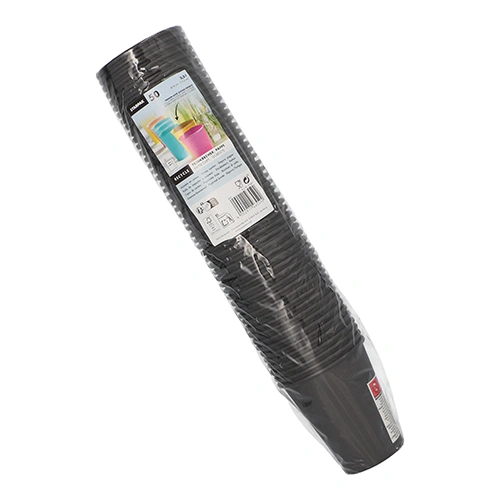 Starpak Trinkbecher, Pappe "To Go" 0,2 l Ø 8 cm, 9,2 cm schwarz, 20 x 50 Stück