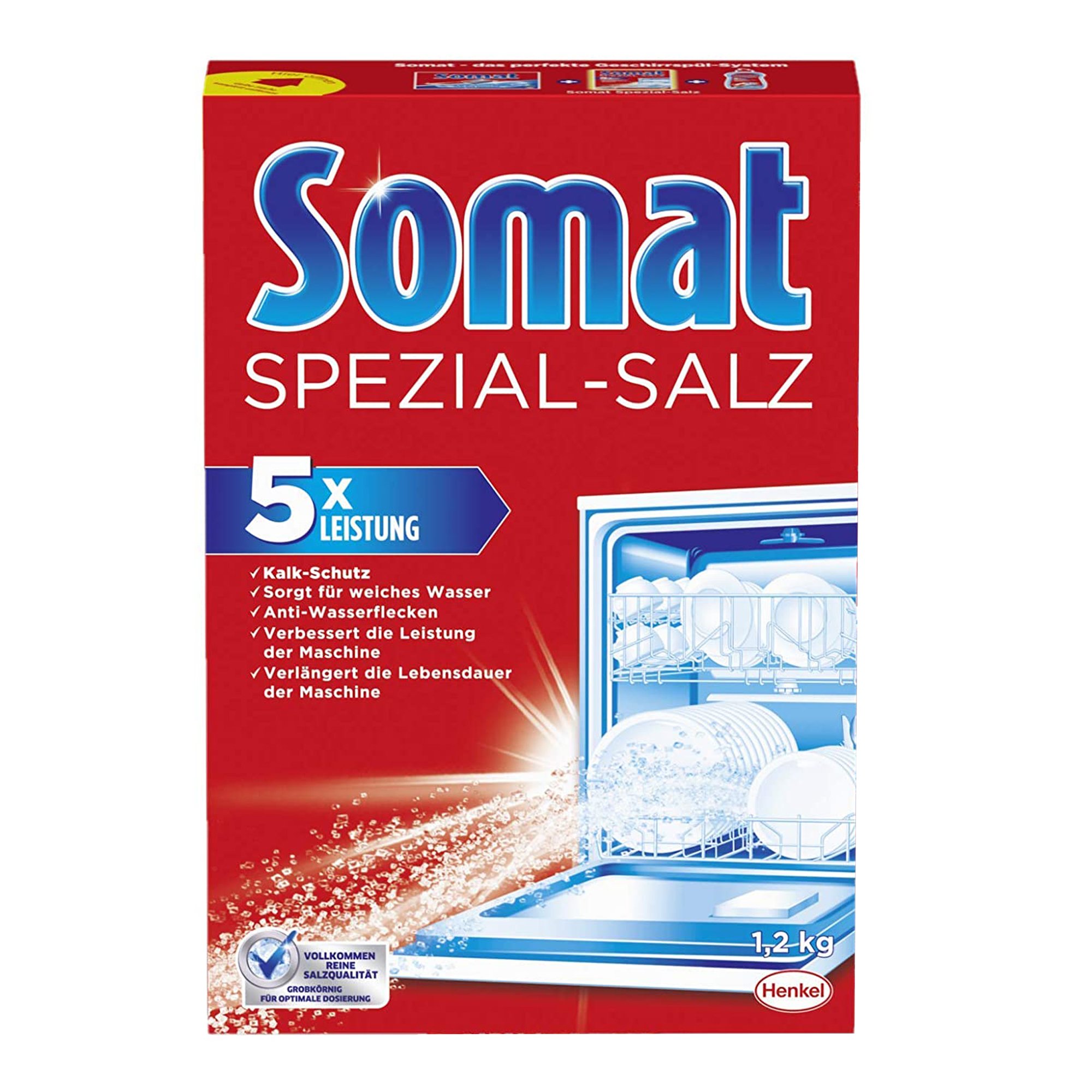 Somat Spezial-Salz grobkörniges Spülmaschinensalz 1,2 kg SZ8_1