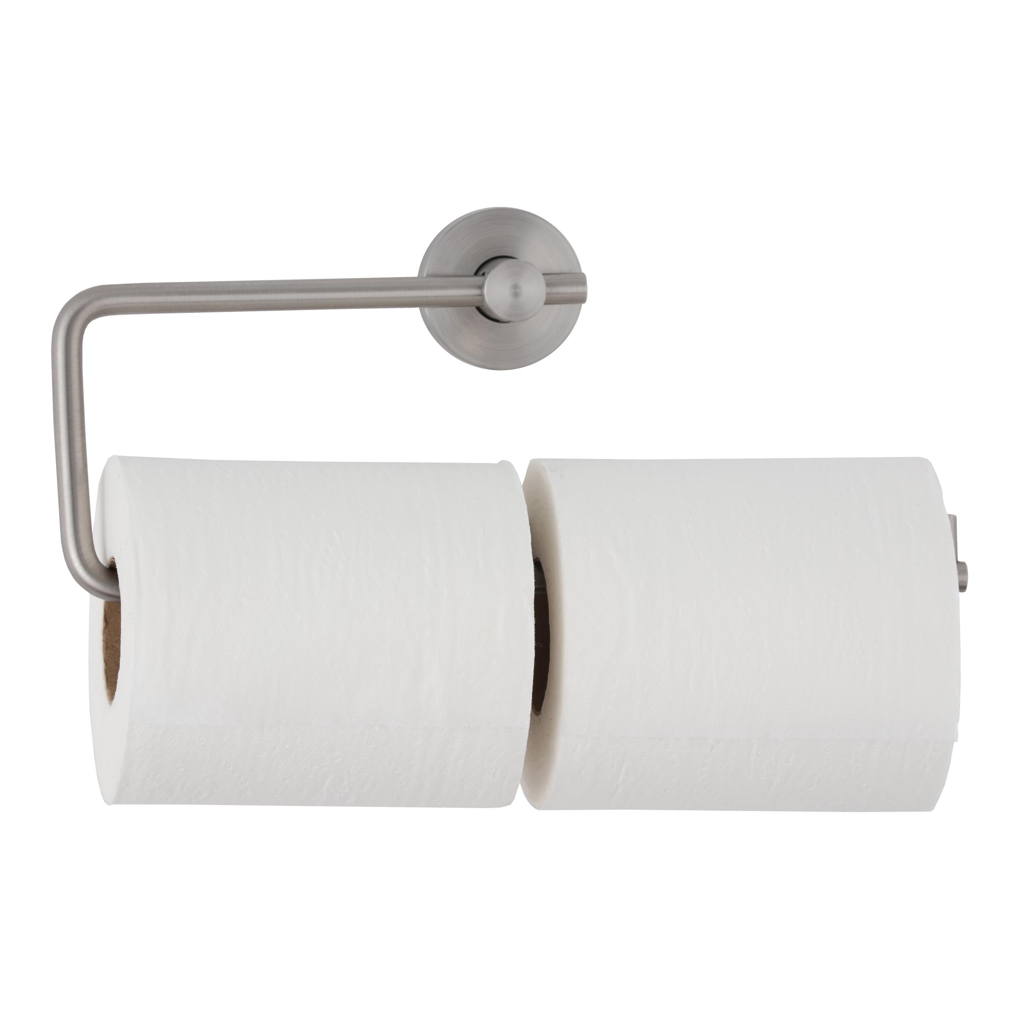 Toilettenpapierhalter-Fixierer Weiß - Federclip Für WC-Papierrollen, Passt Auf Viele Halter