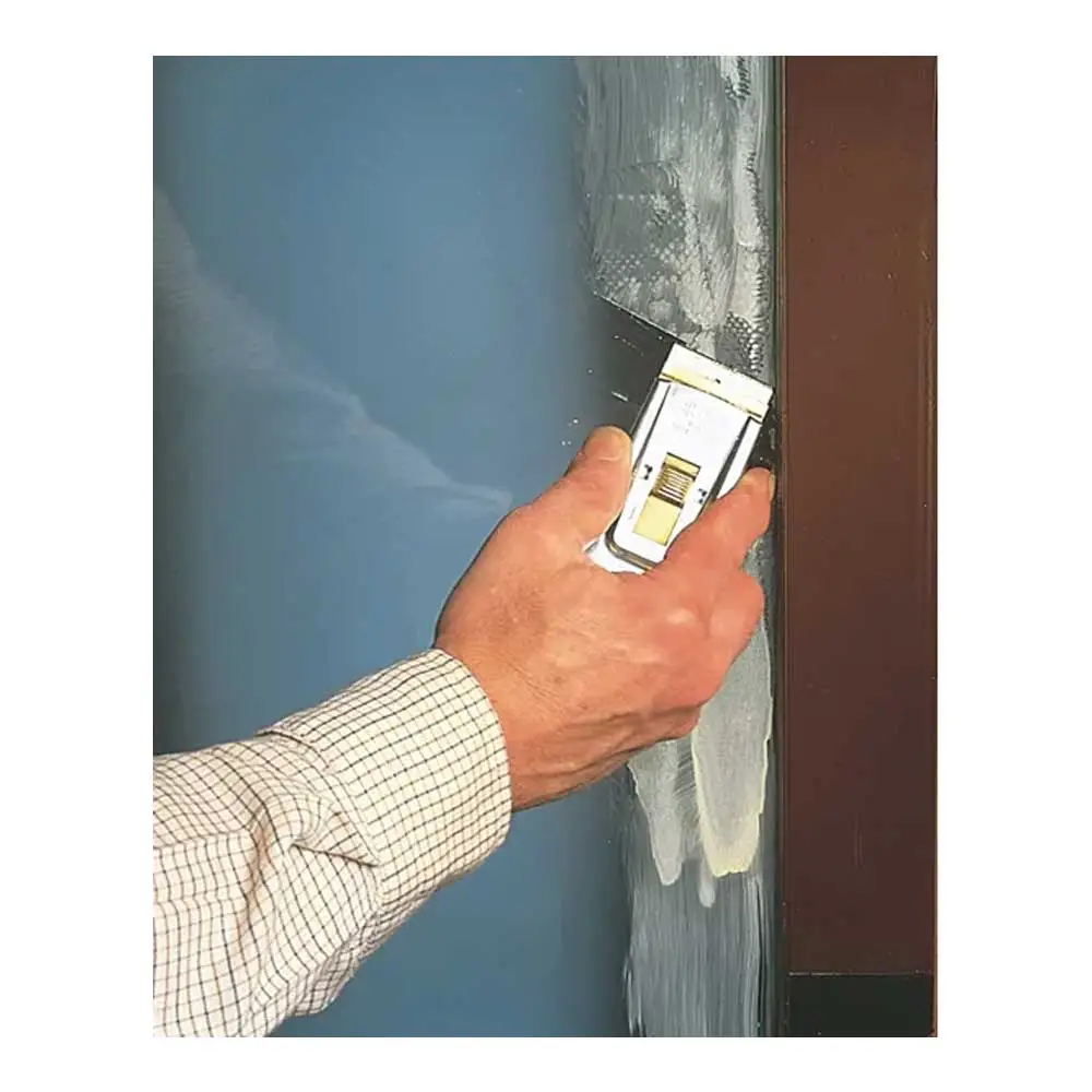 Unger PRO Advanced 4in1 Glasreinigungsset, 4-teilig von Unger – Anwendung des Sicherheits-Glasschabers zur streifenfreien Reinigung von Fenstern und Glasflächen