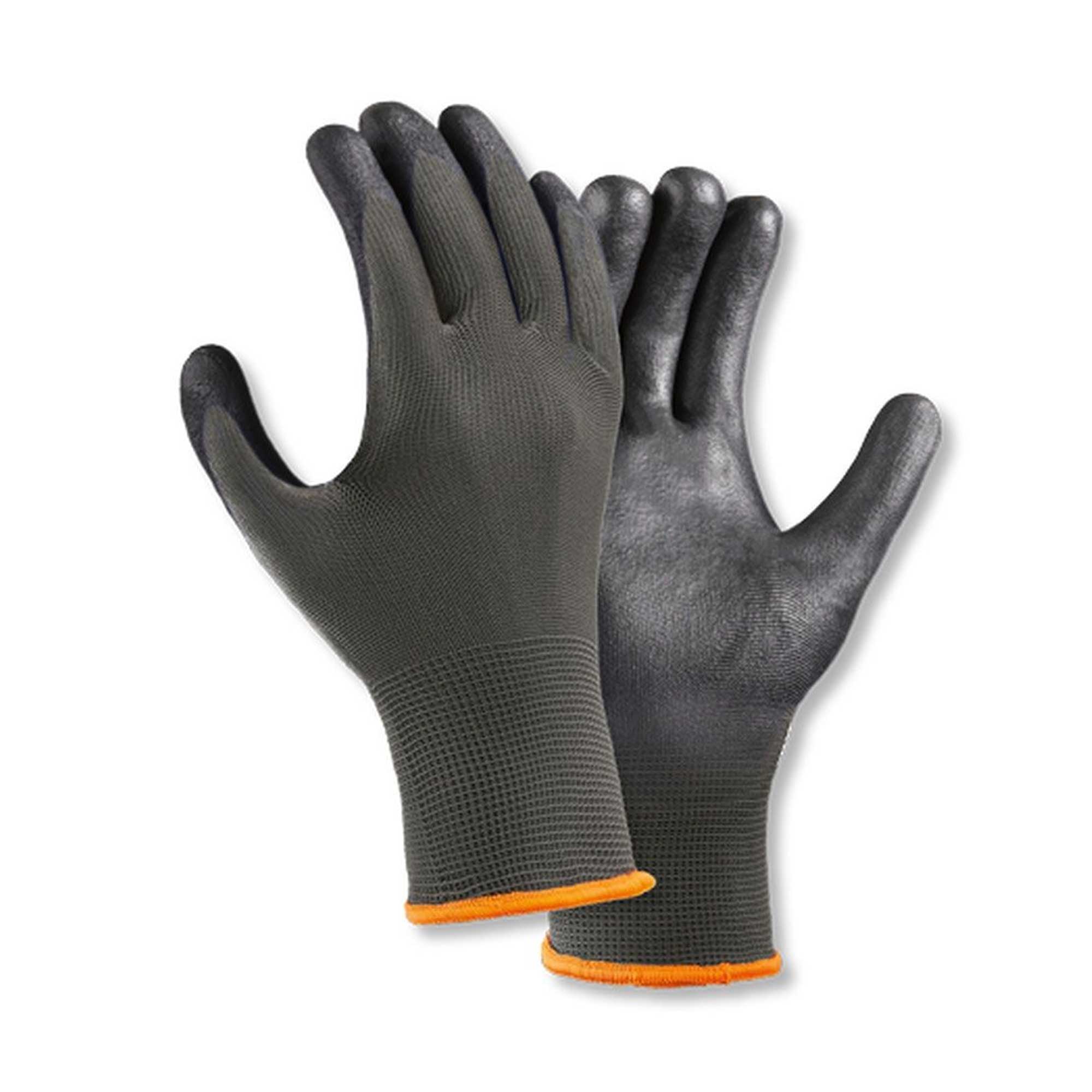 teXXor 2406 Polyester-Strickhandschuhe mit Polyurethan-Beschichtung weiß, VE 240 Paar